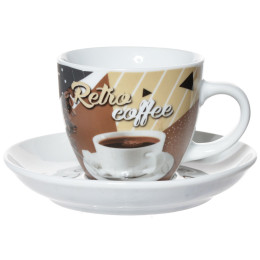 Чайный набор 180мл на 6 персон на подставке Кофе-брейк