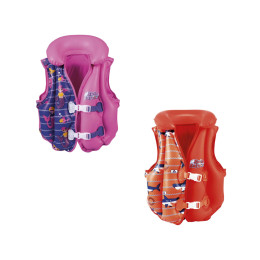 Жилет надувной для плавания с тканевой подкладкой 51*46см Bestway 32156