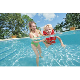 Жилет надувной для плавания с тканевой подкладкой 51*46см Bestway 32156