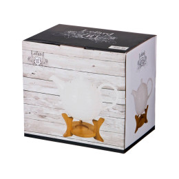 Чайник заварочный 0,85л на бамбуковой подставке "Native"