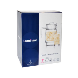 MARBLE BEIGE Набор питьевой 7 предметов