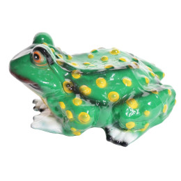 Фигура садовая Жаба малая глянец 17см