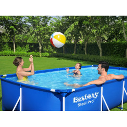 Бассейн каркасный 400*211*81см 5700л с фильтр-насосом Bestway 56424