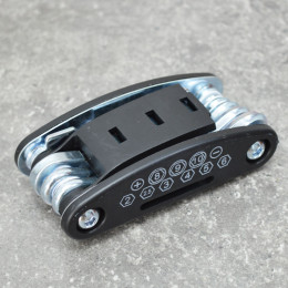 Набор ключей 13 предметов складной SILAPRO металл/пластик