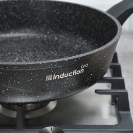 Сковорода 28см Гранит black Induction Pro