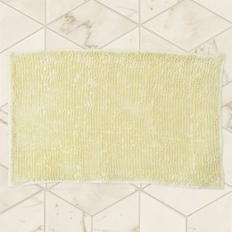 Коврик Макароны LUX 50*80см молочный
