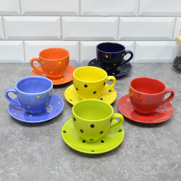 Чайный набор 13 предметов 220мл на подставке LR 27322