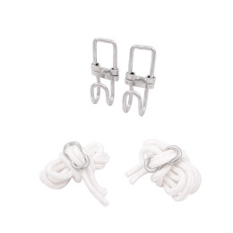 Система креплений для гамака FS-01 2 веревки, 2 крючка, 2 стопора