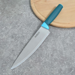 Нож поварской 20см с рукояткой софт-тач VELUTTO MAL-01VEL