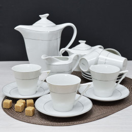 Чайно-кофейный сервиз 27 предметов WR-3112