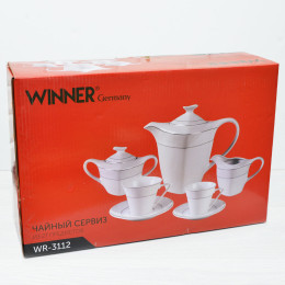 Чайно-кофейный сервиз 27 предметов WR-3112