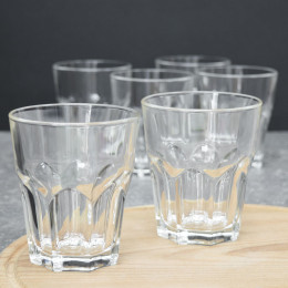 Набор стаканов 6шт 270мл "Новая Америка" низкие