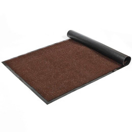 Коврик 120*180см влаговпитывающий ребристый FLOOR MAT Стандарт Лайт, коричневый