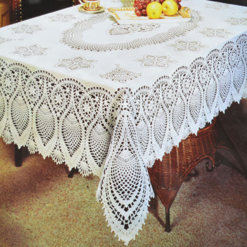 Скатерть 150*228см CROCHET 60-90-927