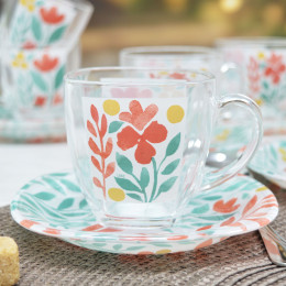 ALVIS RED Чайный набор 220мл