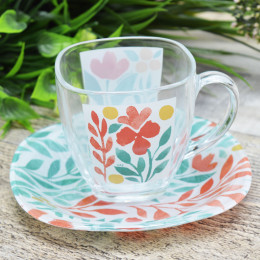 ALVIS RED Чайный набор 220мл