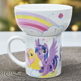 Набор детской посуды 2 предмета "My Little Pony. Радуга"