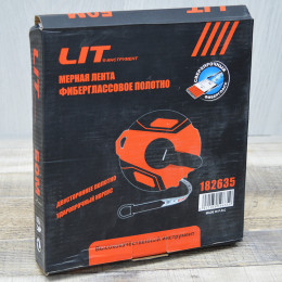 Рулетка-лента мерная 50 метров "LIT" 182635