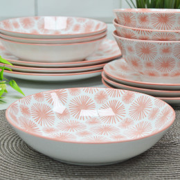 Набор столовый 16 предметов "PINK"