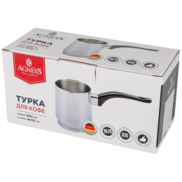 Турка 500мл нержавеющая сталь с индукционным дном "Midnight"