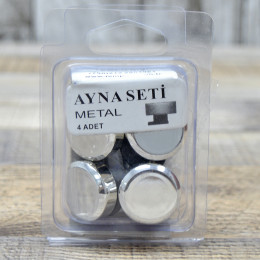 Зеркалодержатель D=25мм хром пластик Темпо