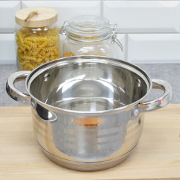 Набор кастрюль 4 предмета 2л, 3л, 5л, ковш 1,5л Premium