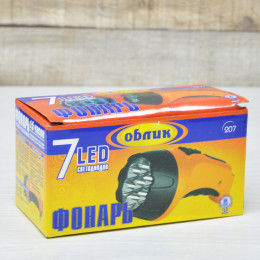 Фонарь Облик 207 7LED аккумуляторный