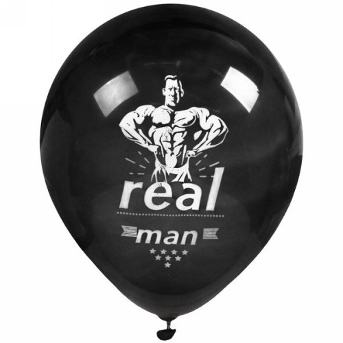 Шары воздушные "Real MAN" 5шт микс