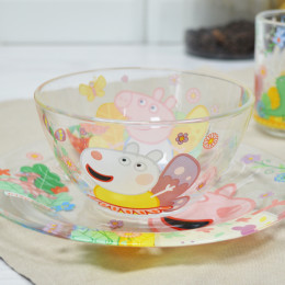 Набор детской посуды 3 предмета"Свинка Пеппа"