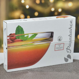 Салатник "Chef`s" 110мл 6шт 9см, закалённое стекло