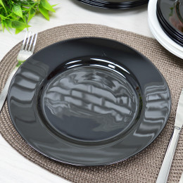 PLUMI BLACK & WHITE Столовый сервиз 19 предметов