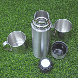 Набор походный 3 предмета в сумке термос 500мл, 2 кружки 300мл