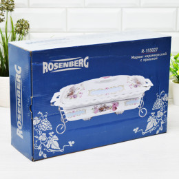 Мармит керамический с крышкой 39*26*15см, R-155027