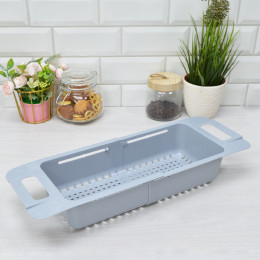 Дуршлаг-сушилка раздвижной на раковину