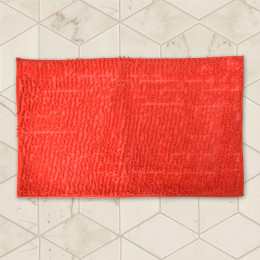 Коврик Макароны 50*80см красный