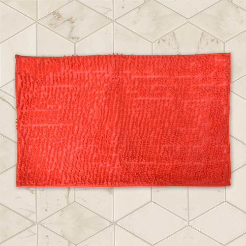 Коврик Макароны 50*80см красный
