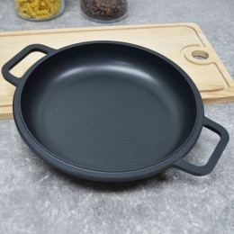 Казан 5л литой с крышкой-сковородкой