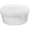 Набор контейнеров для заморозки продуктов Lucky Friday "FROZEN" 3 шт 0,5 л круглые прозрачный LF1041ПР-36