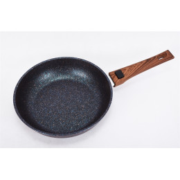Сковорода 240мм со съемной ручкой, АП линия "Granit ultra" blue сгг242а