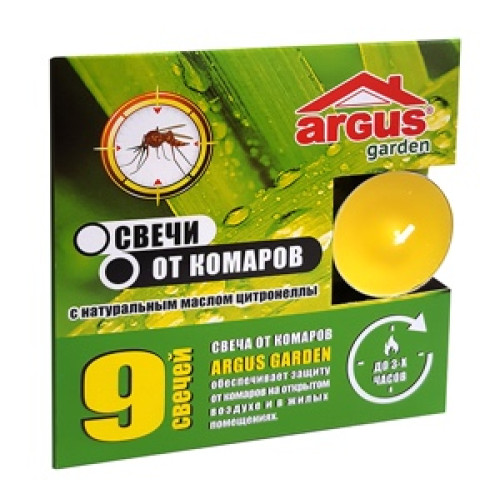 Свечи от комаров ARGUS garden 9шт AR-60920