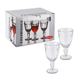 Набор бокалов для вина 6шт 235мл Casablanca 51258