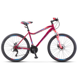 Велосипед 26" STELS Miss-5000 MD (18" вишнёвый/розовый)