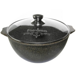 Казан 6л для плова Premium mokko