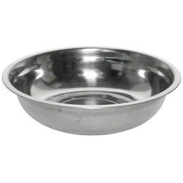 Миска 25см 1,25л толщина 0,5мм нерж