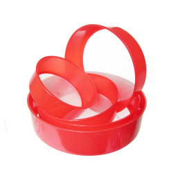 Набор сит 5шт пластиковый ободок