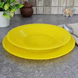 AMBIANTE YELLOW Тарелка суповая 21см