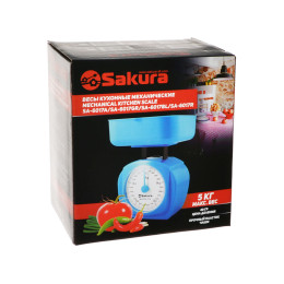 Весы кухонные механические до 5кг оранжевые