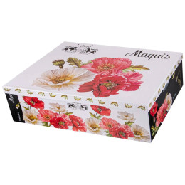 Чайный сервиз 14 предметов "Маки"