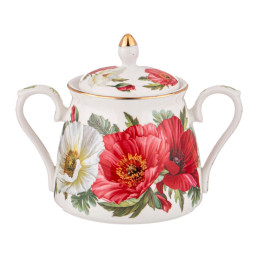 Чайный сервиз 14 предметов "Маки"