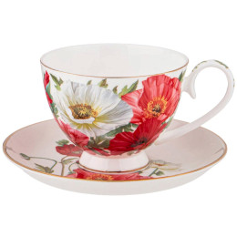 Чайный сервиз 14 предметов "Маки"